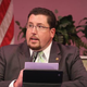 Mayor James Knowles presides over a City Council meeting Sept. 9, 2014, in Ferguson, Mo.
Scott Olson/Getty Images
